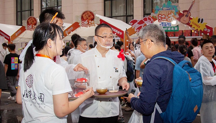 以食為媒，淮揚菜品鑒堂受邀參展“北京國際美食薈”